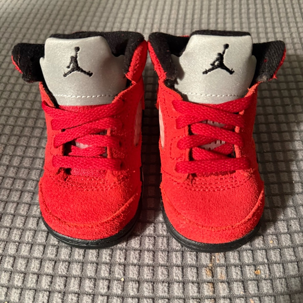 Baby Nike Jordan 5 Retro Raging Bull 2021